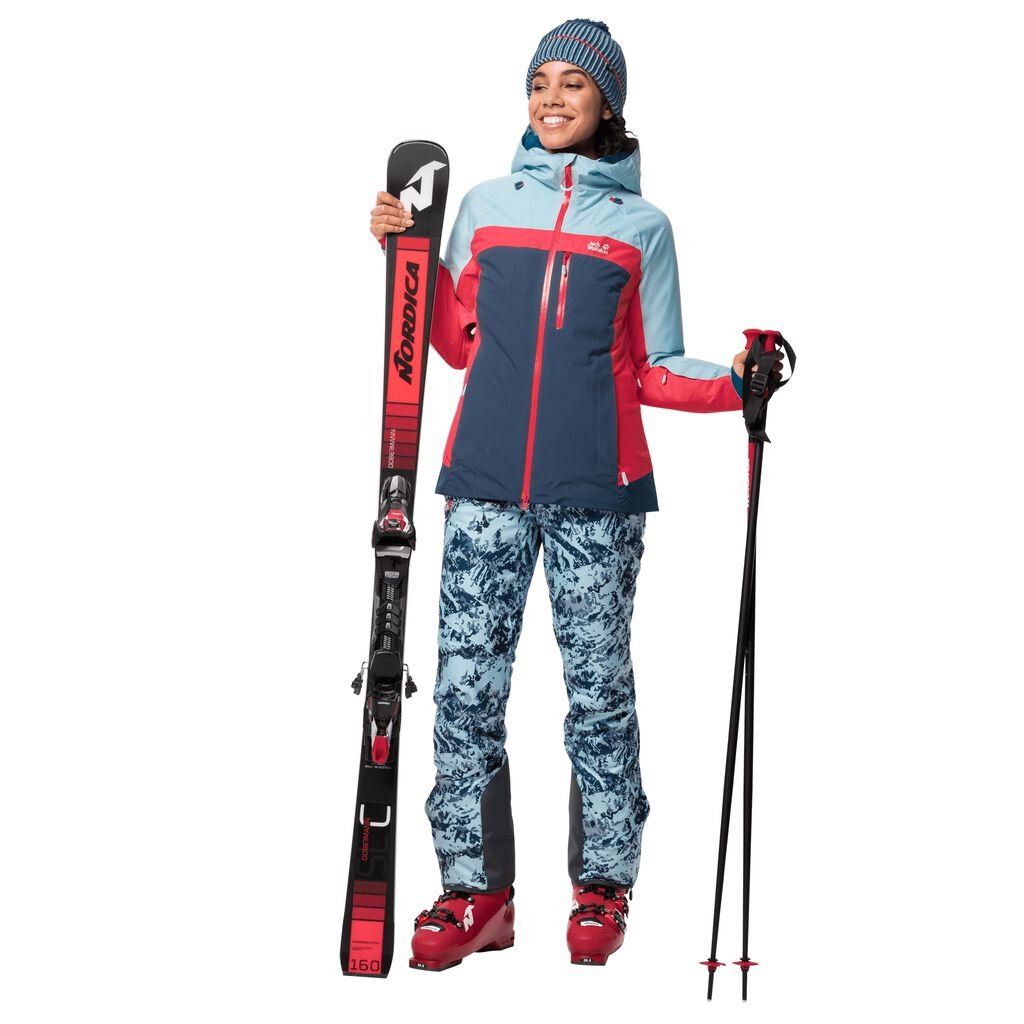 Jack Wolfskin GREAT SNOW Vestes Femme Indigo Foncé - XSVFJMG-70